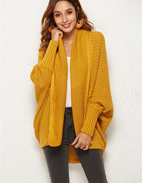 Load image into Gallery viewer, Angel Wings Open Front Batwing Sleeve Cardigan
