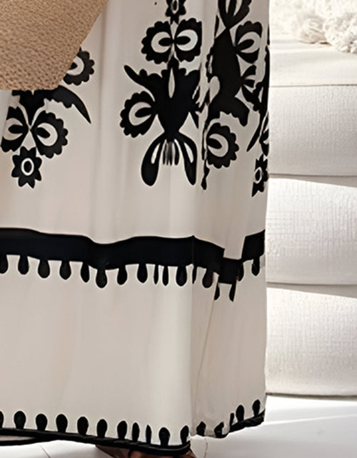 Load image into Gallery viewer, Printed Spaghetti Strap Sleeveless Maxi Dress
