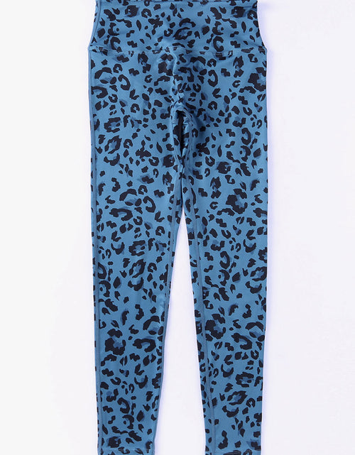 Load image into Gallery viewer, Leopard Print Wide Waistband Leggings
