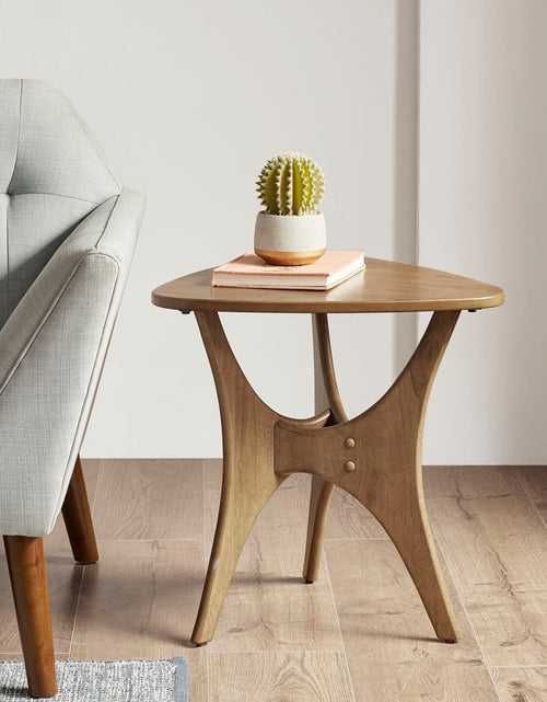 Load image into Gallery viewer, Triangle Wood Side Table by Blak Hom
