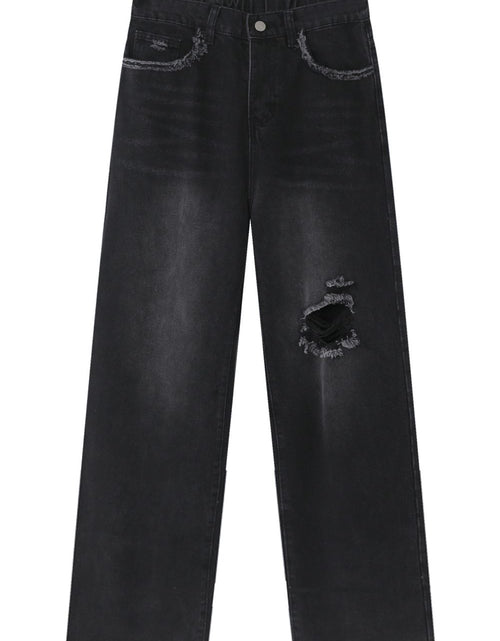 Load image into Gallery viewer, Distressed Mid Rise Men's Jeans
