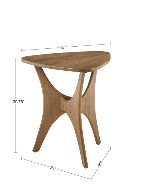 Load image into Gallery viewer, Triangle Wood Side Table by Blak Hom
