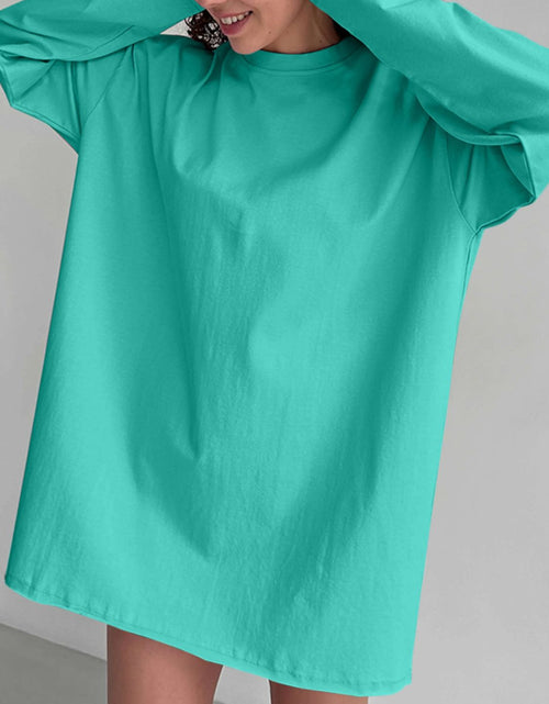 Load image into Gallery viewer, Round Neck Long Sleeve T-Shirt

