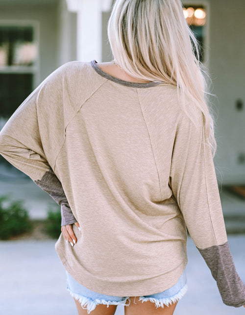 Load image into Gallery viewer, Round Neck Long Sleeve T-Shirt
