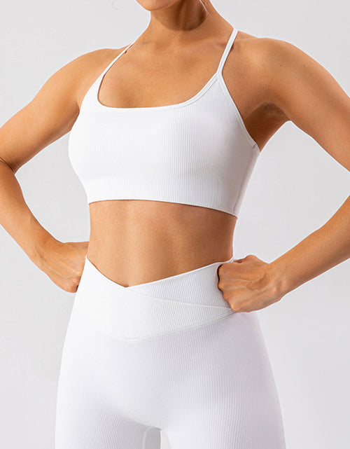 Load image into Gallery viewer, Spaghetti Strap Active Bra
