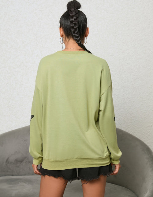 Load image into Gallery viewer, Butterfly Graphic Drop Shoulder Sweatshirt
