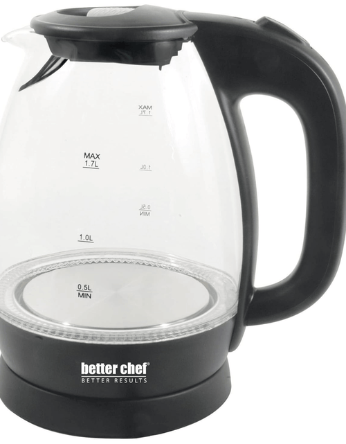 Load image into Gallery viewer, Better Chef 7-Cup Cordless Borosilicate Glass Electric Kettle with LED Light by Jupiter Gear Home
