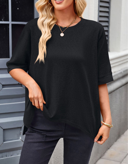 Load image into Gallery viewer, Lovelet Round Neck Half Sleeve T-Shirt
