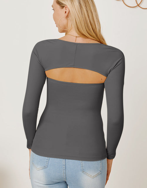Load image into Gallery viewer, Cutout Raglan Sleeve Bolero and Tube Top
