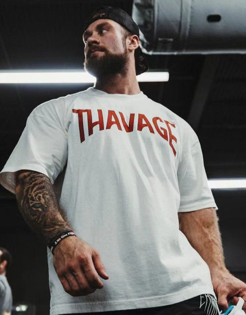 Load image into Gallery viewer, Men's Plus Size Round Neck Half Sleeve T-Shirt
