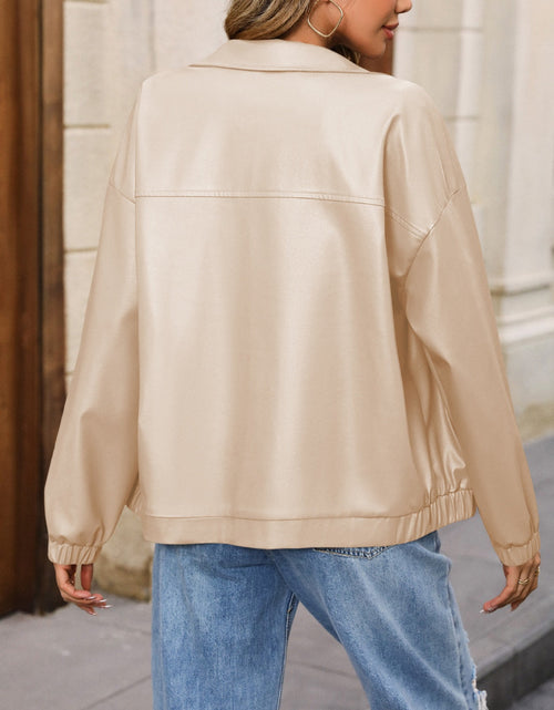 Load image into Gallery viewer, Ivy Lane Zip Up Dropped Shoulder Jacket
