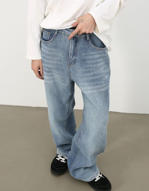 Load image into Gallery viewer, Men's Wide Leg Jeans
