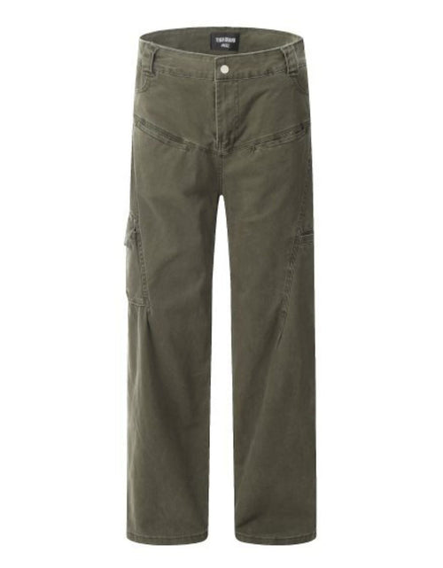 Load image into Gallery viewer, Men's Straight Leg Cargo Pants
