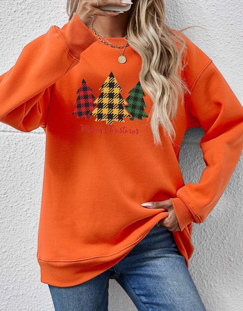 Load image into Gallery viewer, MERRY CHRISTMAS Dropped Shoulder Sweatshirt
