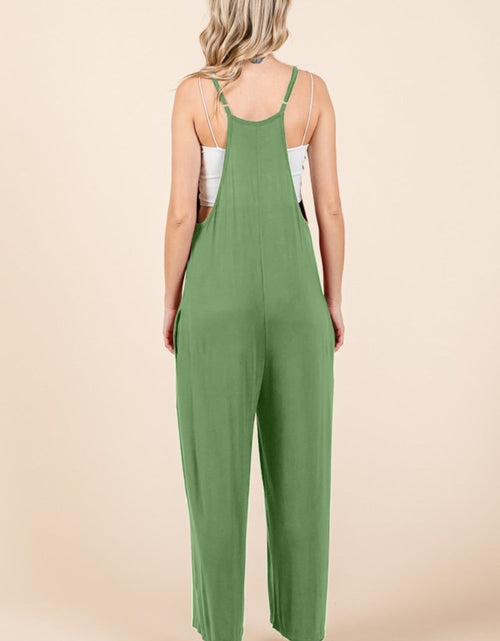 Load image into Gallery viewer, Culture Code Full Size Sleeveless Wide Leg Jumpsuit with Pockets
