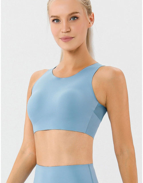 Load image into Gallery viewer, Round Neck Wide Strap Active Bra
