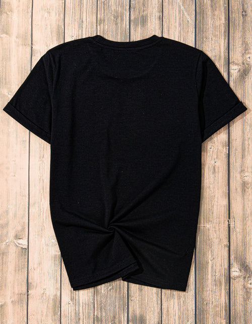 Load image into Gallery viewer, USA Round Neck Short Sleeve T-Shirt

