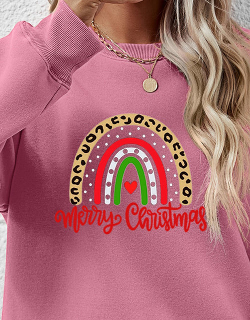 Load image into Gallery viewer, MERRY CHRISTMAS Graphic Sweatshirt
