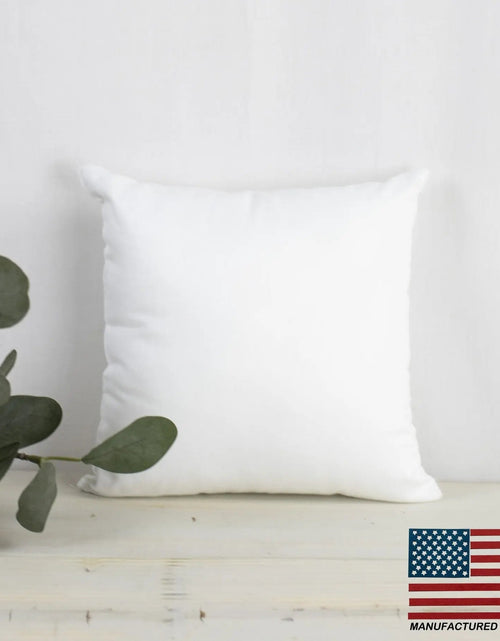 Load image into Gallery viewer, 9x9 | Square Angel Hair Insert | Indoor Outdoor Down Alternative Hypoallergenic Pillow Insert | Quality Insert | Premium Insert by UniikPillows
