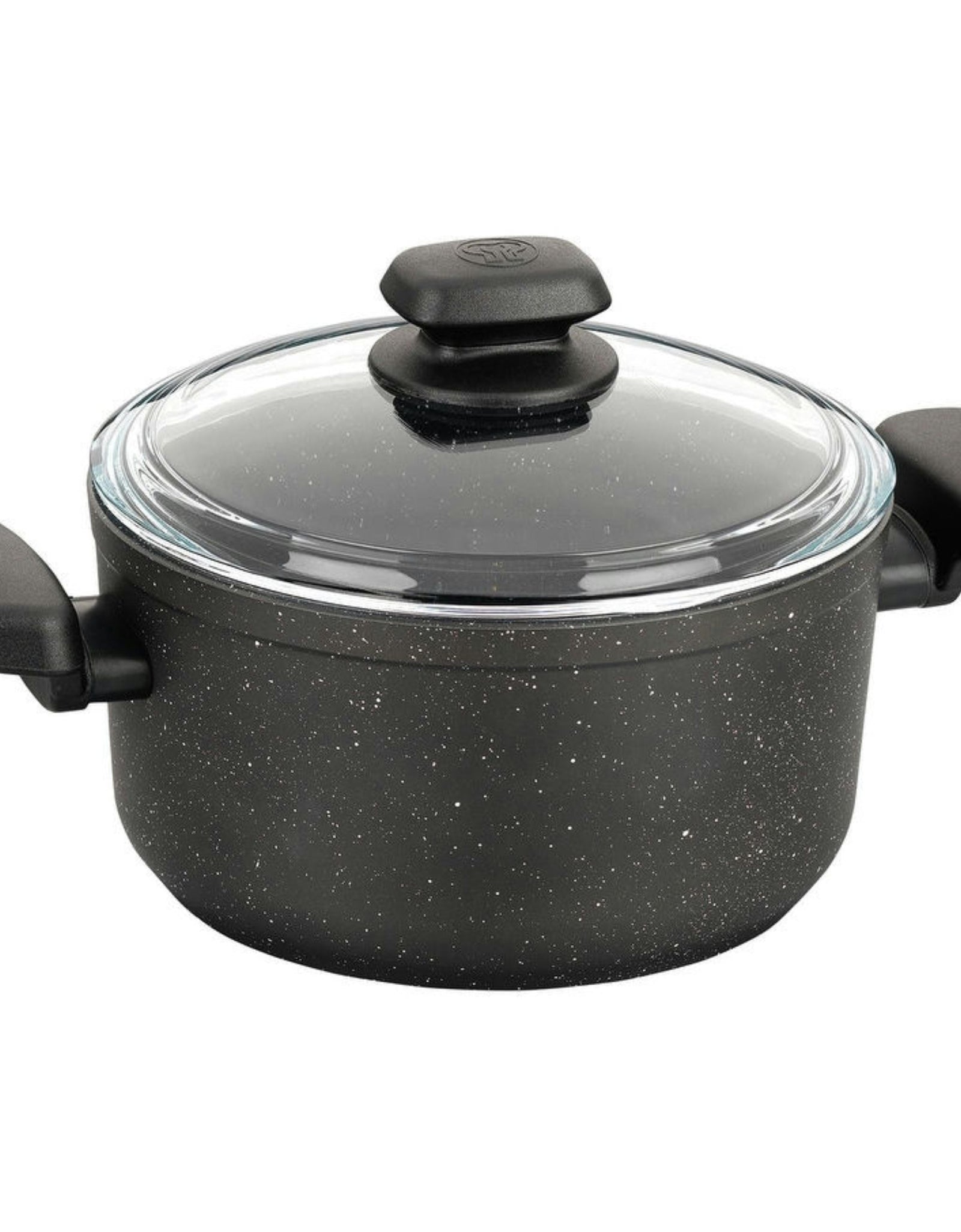 Korkmaz Ornella Alu. Casserole 24X12.5Cm - Black