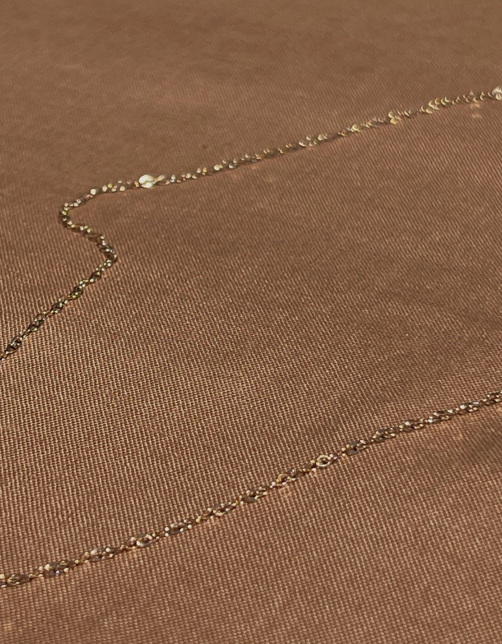 14k Yellow Gold Simple Necklace by Toasted Jewelry