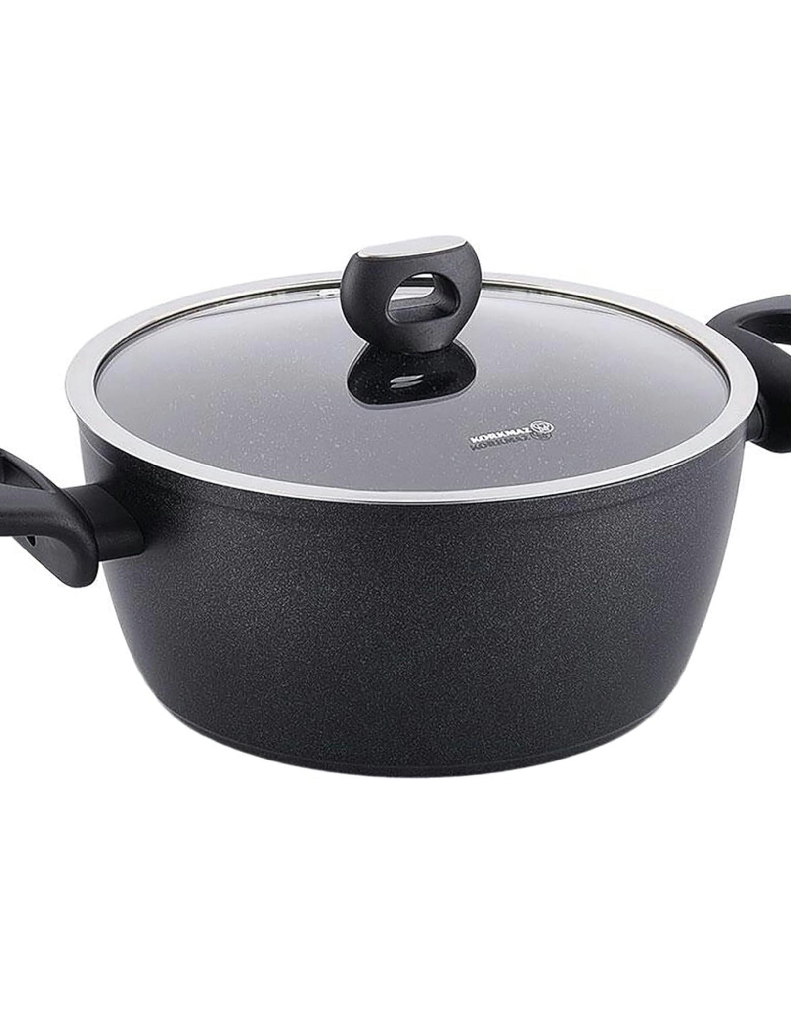 Korkmaz Nora Granite Casserole 20X9.8 - Black