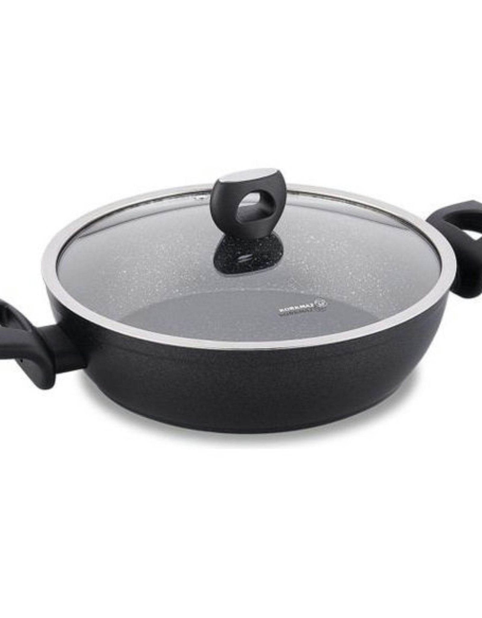 Korkmaz Nora Granita Low Casserole 24X5.8 - Black