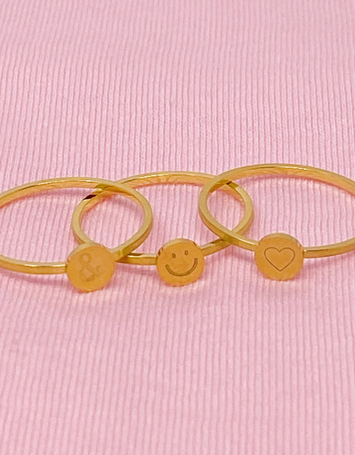 Load image into Gallery viewer, Tiny Disc Stackable Ring by Ellisonyoung.com

