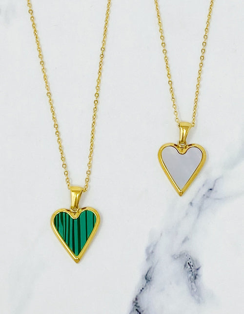 Load image into Gallery viewer, Heart Of Gold Necklace by Ellisonyoung.com
