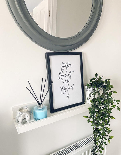 Load image into Gallery viewer, Together They Built a Life They Loved Simple Home Wall Decor Print by WinsterCreations™ Official Store
