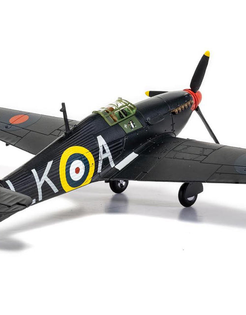 Load image into Gallery viewer, Hawker Hurricane Mk.I Fighter Aircraft "Sqn Ldr. Ian Richard 'Widge' Gleed No.87 Sqn Colerne" (1941) British Royal Air Force "The Aviation Archive" Series 1/72 Diecast Model by Corgi
