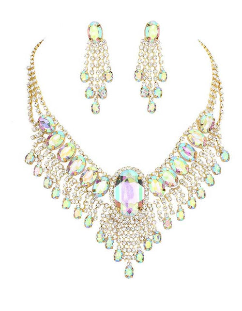 Load image into Gallery viewer, Glass Stone Ephemeral Wings Necklace by Madeline Love
