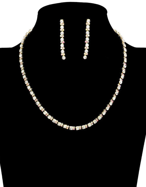 Load image into Gallery viewer, Rhinestone Cluster Jewelry Set by Madeline Love

