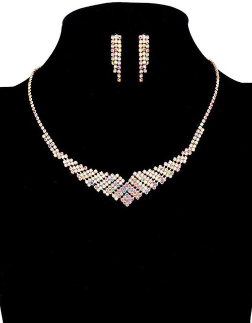 Load image into Gallery viewer, Rhinestone Pave Necklace by Madeline Love
