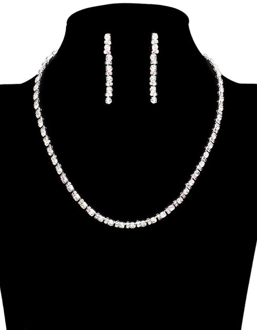 Load image into Gallery viewer, Rhinestone Cluster Jewelry Set by Madeline Love
