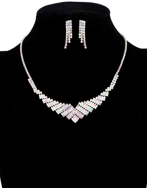 Load image into Gallery viewer, Rhinestone Pave Necklace by Madeline Love
