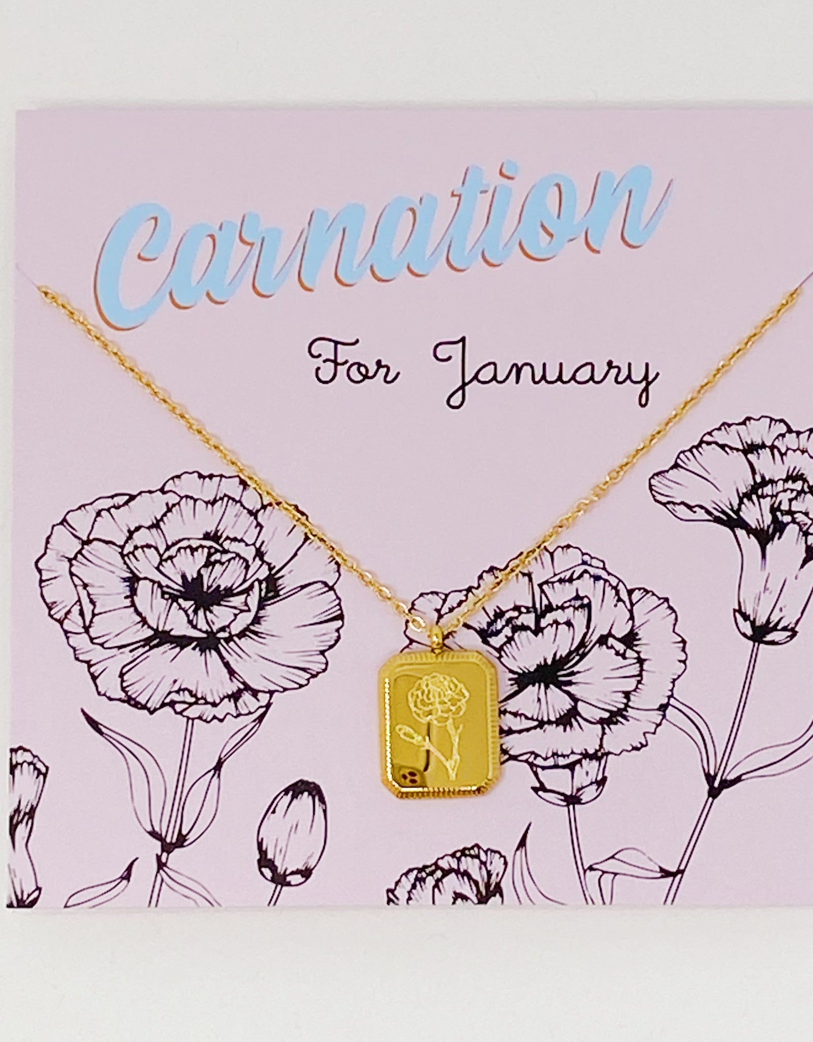 Blooming Birth Month Necklace by Ellisonyoung.com