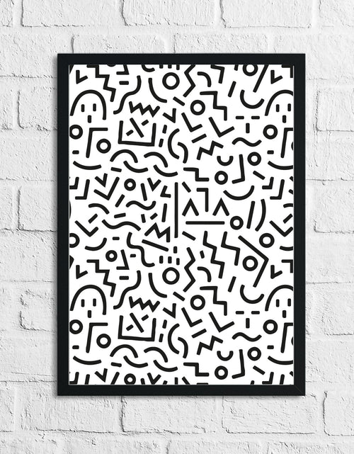 Load image into Gallery viewer, Abstract 1 Simple Line Bedroom Home Wall Decor Prints by WinsterCreations™ Official Store
