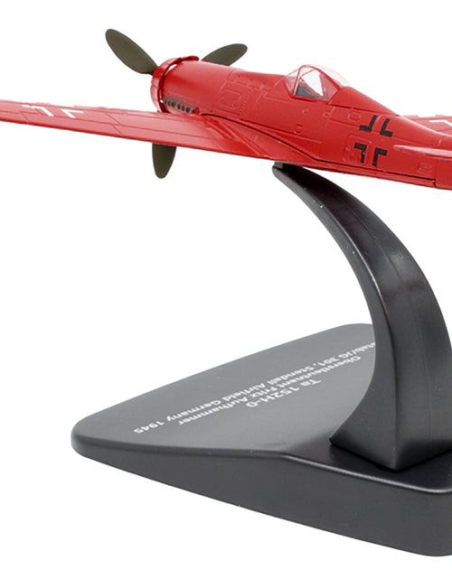 Load image into Gallery viewer, Focke-Wulf Ta 152H-0 War Plane Oberstleutnant Fritz Aufhammer Stab/JG 301 Stendall Airfield Germany (1945) "Oxford Aviation" Series 1/72 Diecast Model Airplane by Oxford Diecast
