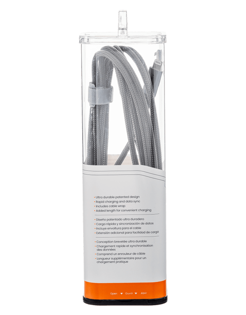Load image into Gallery viewer, Ventev Chargesync Alloy USB A to Apple Lightning Cable 10ft by Ventev
