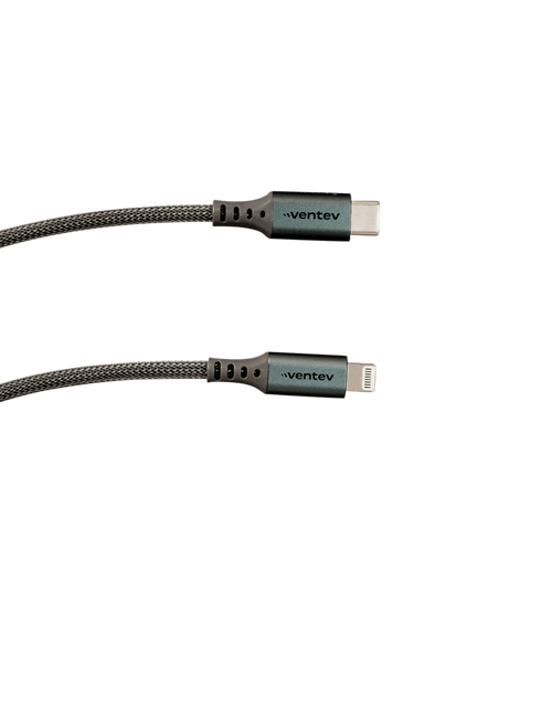 Load image into Gallery viewer, Ventev Chargesync Alloy USB C to Apple Lightning Cable 10ft by Ventev
