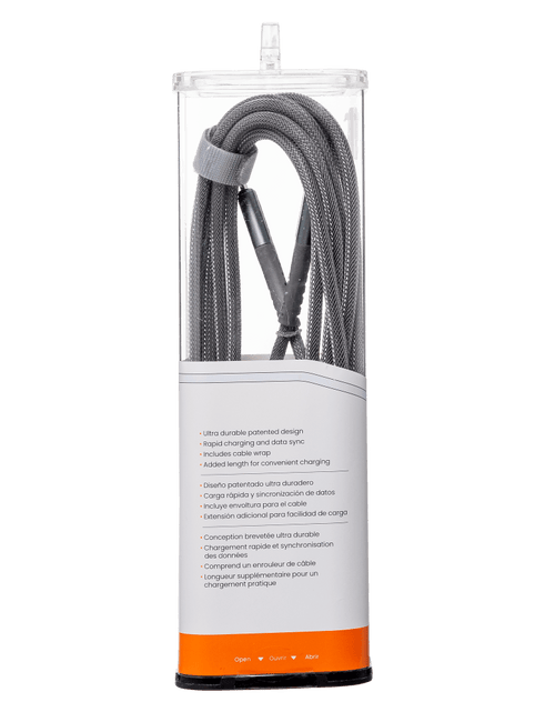 Load image into Gallery viewer, Ventev Chargesync Alloy USB C to Apple Lightning Cable 10ft by Ventev
