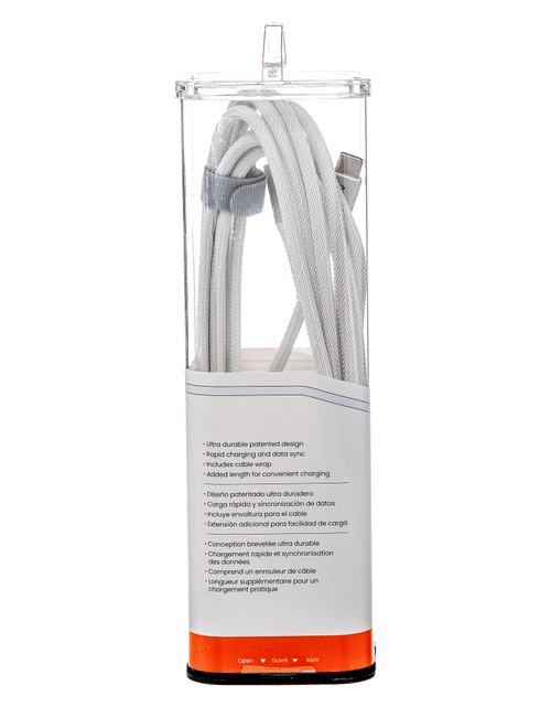 Load image into Gallery viewer, Ventev Chargesync Alloy USB C to Apple Lightning Cable 10ft by Ventev
