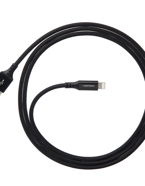 Load image into Gallery viewer, Ventev Chargesync Alloy USB A to Apple Lightning Cable 4ft by Ventev
