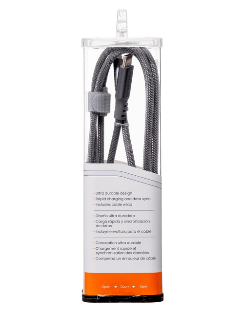 Load image into Gallery viewer, Ventev Chargesync Alloy USB C to Apple Lightning Cable 4ft by Ventev
