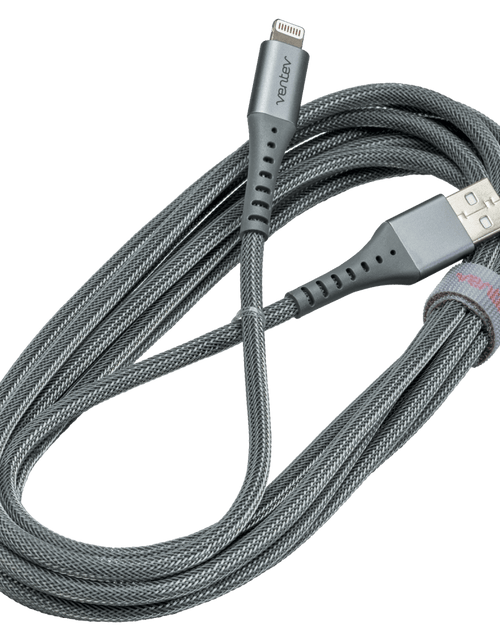Load image into Gallery viewer, Ventev Chargesync Alloy USB A to Apple Lightning Cable 10ft by Ventev
