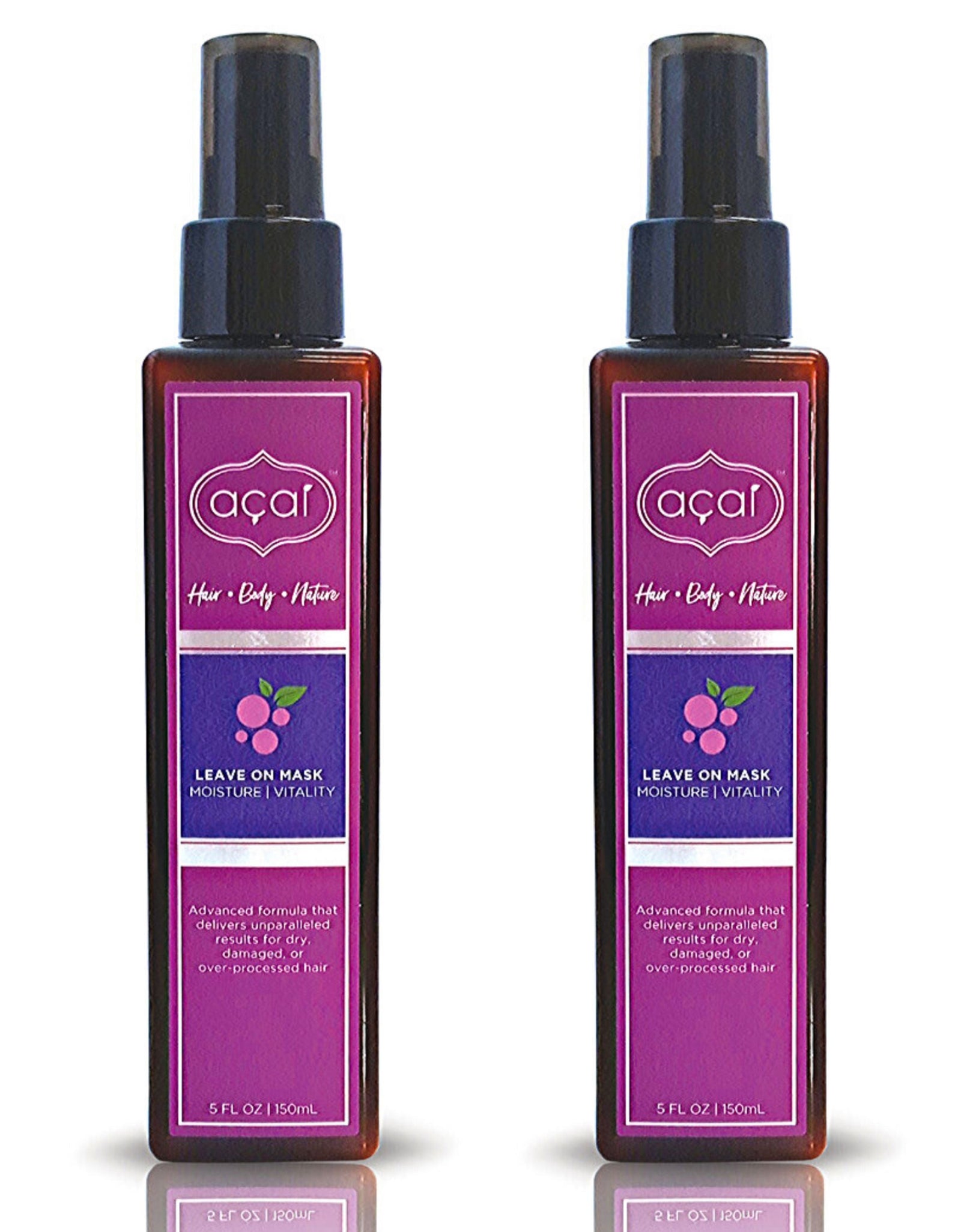 Moisture & Vitality Leave-On Hair Mask - 2-Pack