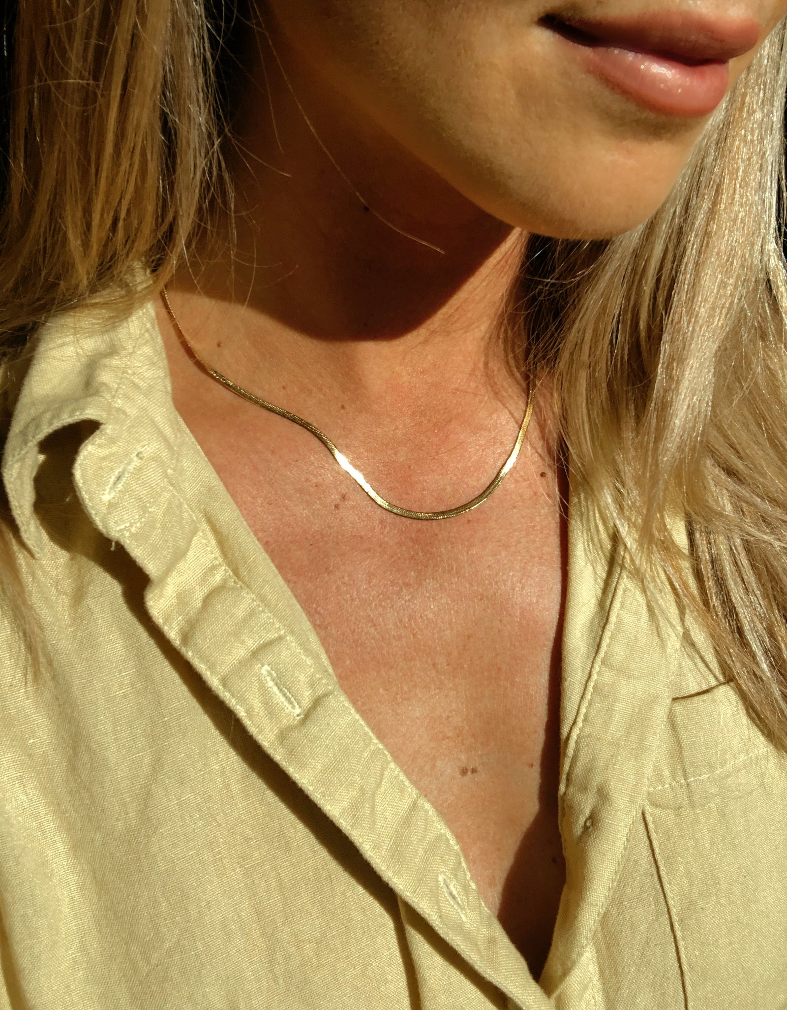 Herringbone Chain by Toasted Jewelry