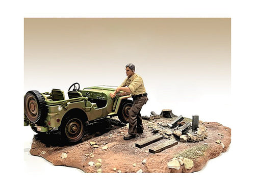 Load image into Gallery viewer, "4X4 Mechanic" Figure 3 for 1/18 Scale Models by American Diorama
