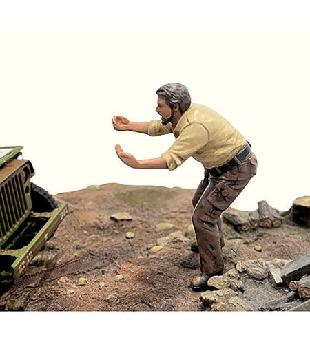 "4X4 Mechanic" Figure 6 for 1/18 Scale Models by American Diorama